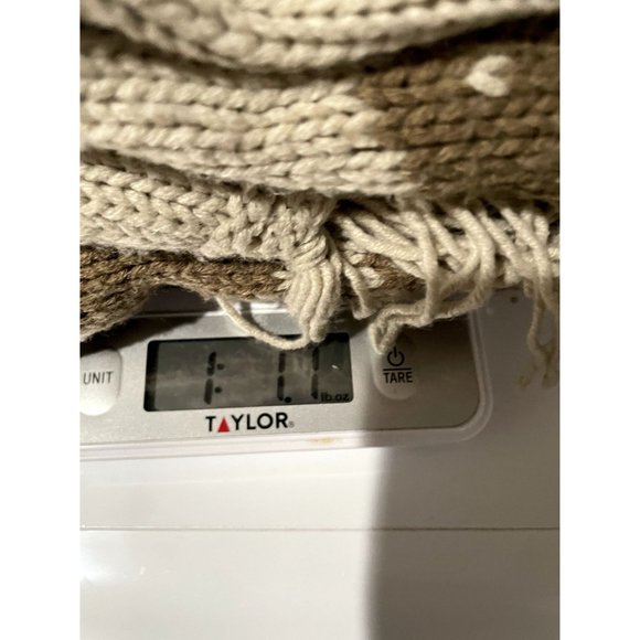 VASIA COZY Fringe Boho Sweater Vest w/ Hood SIZE XS | S1 - Picture 6 of 6